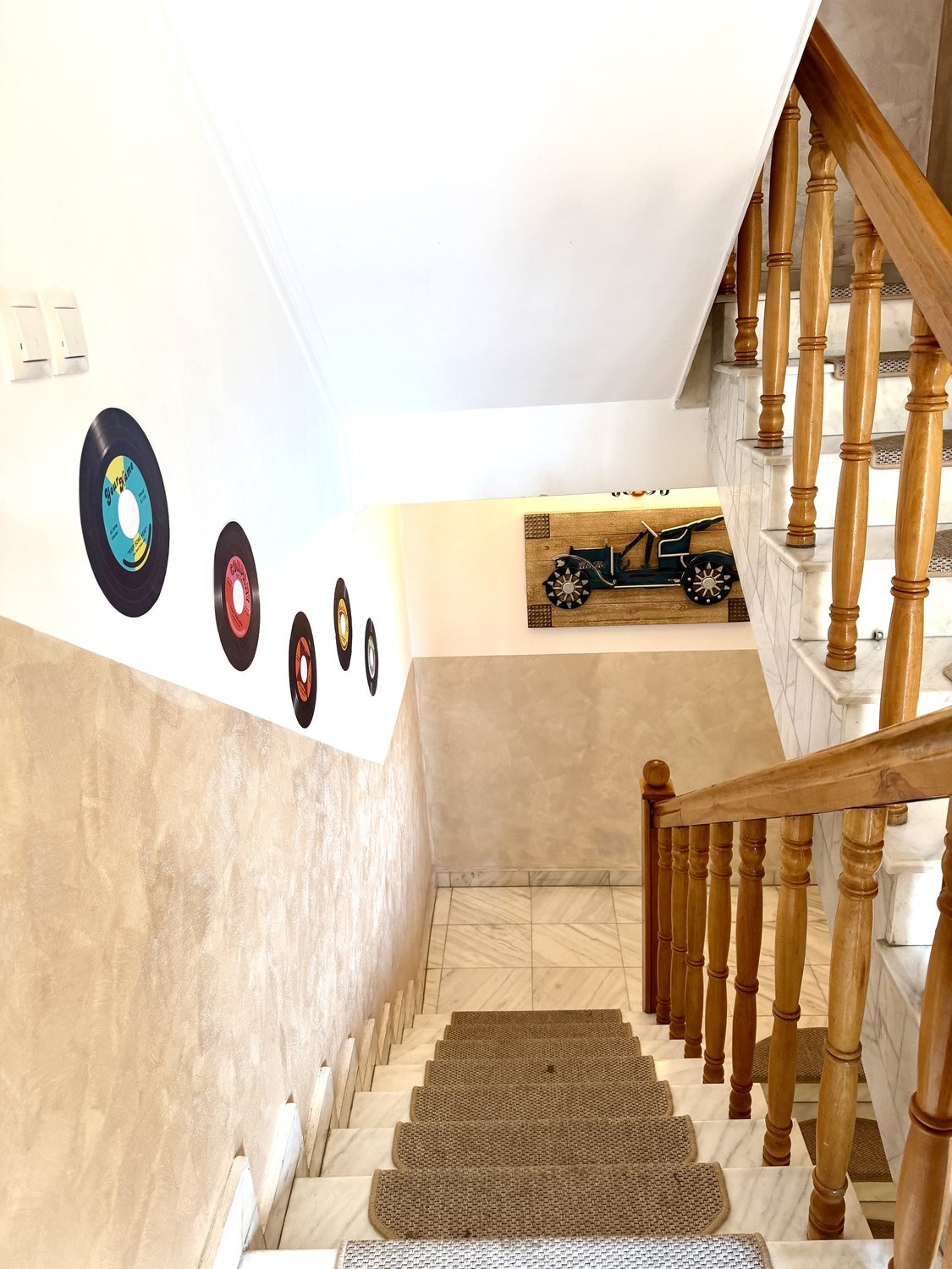 Casa scării — detaliu — Vila Almir Brașov